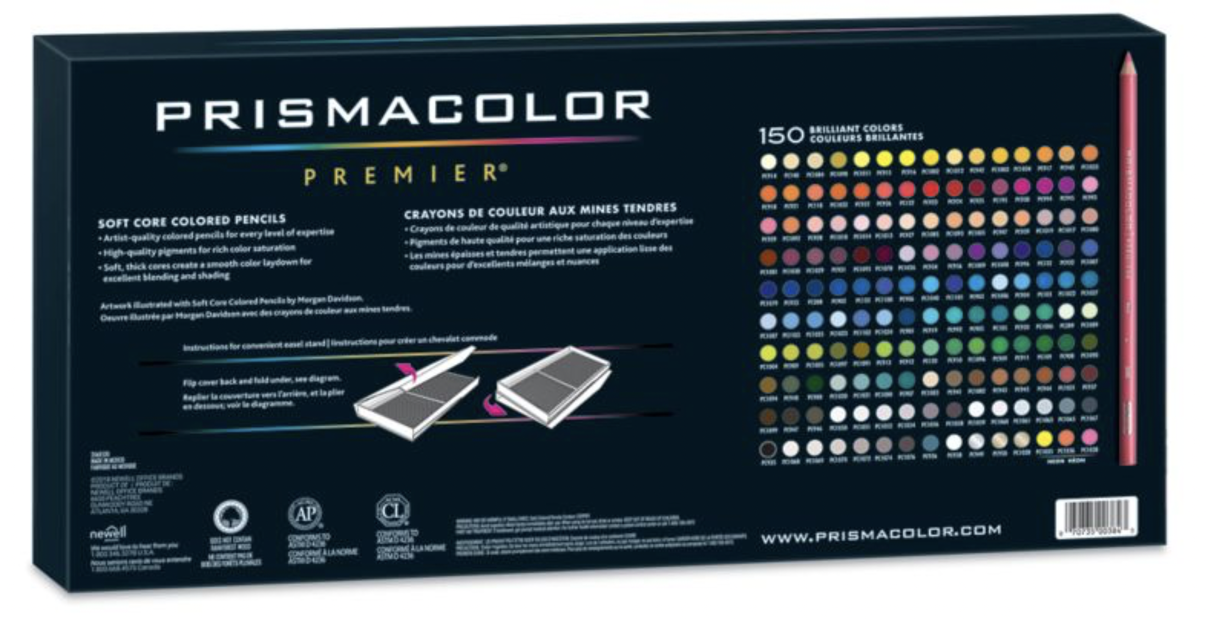 Prismacolor Premier Coloured Pencils 150-Colors Set – Tin